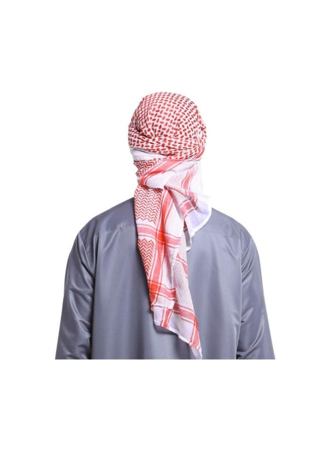 دريمزون شماغ رجالي عربي، حجاب رأس، غطاء رأس إسلامي، دبي، غطاء رأس كاجوال، وشاح، لفافة رقبة، غطاء رأس، عمامة - Image 4