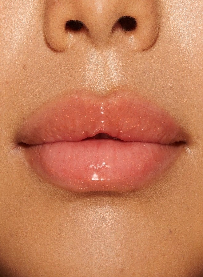 Too FacedCosmetics Too Faced Kissing Jelly Non-Sticky Lip Oil Gloss – Peach Rings - Shimmering Peachy-Orange 4.50ml| Hydrating, High-Shine, Cushiony Lip Oil Gloss - Image 4