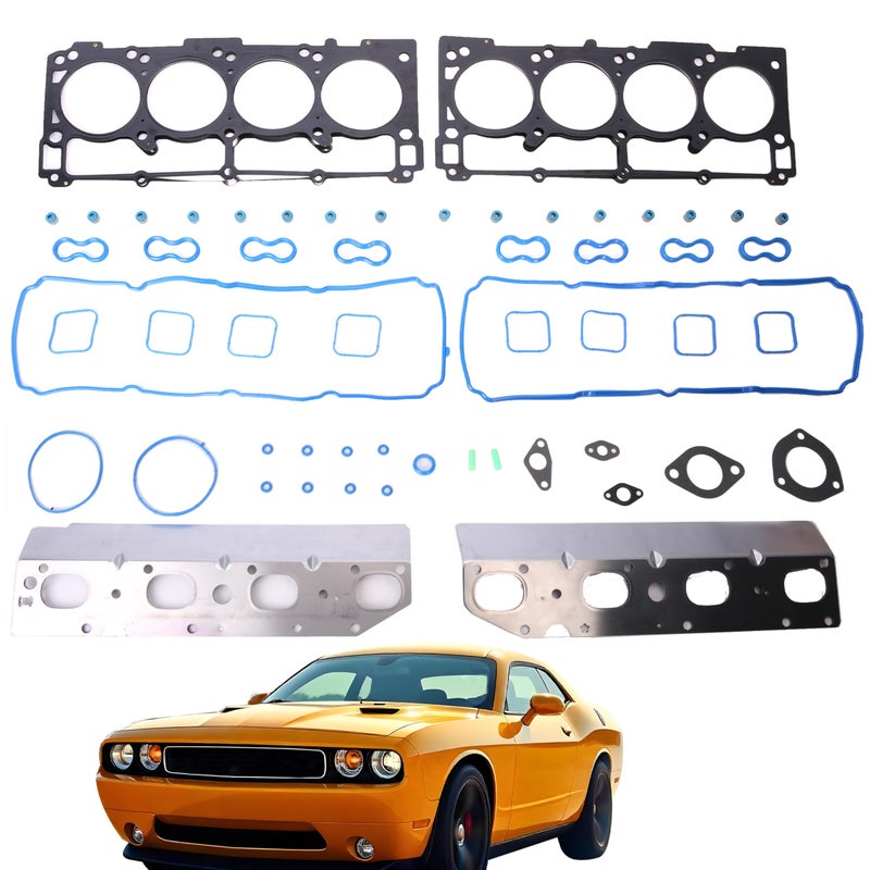 Head Gasket Set Cylinder Engine Replacement kit HS26423PT for Chrysler 300 for Dodge Challenger Charger Durango for Ram 1500 2500 300 3500 Aspen for Jeep Grand Cherokee 57L V8 20092020