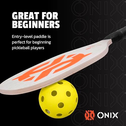 ONIX Pickleball Recruit Starter Set Includes 2 Paddles and 2 Pickleballs for All Ages and Skill Levels to Learn Play - Image 4