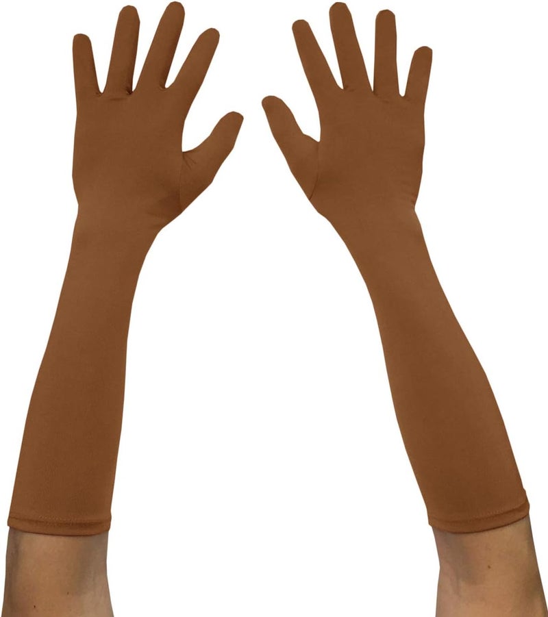 Adult Spandex Elbow Length Costume Gloves
