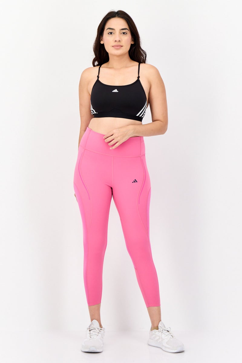 Adidas حمالة صدر رياضية للنساء، مناسبة للتدريب، سوداء - Image 2