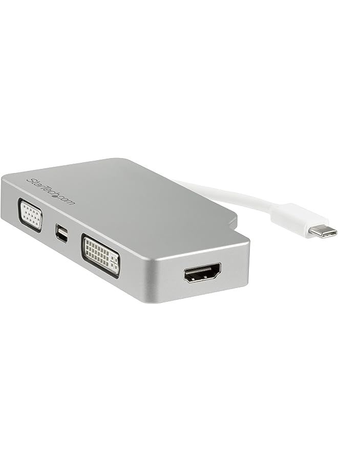 StarTech Usb-C To Hdmi Video Adapter Converter - 4K 30Hz - Thunderbolt 3 Compatible - Usb 3.1 Type-C To Hdmi Monitor Travel Dongle Black (Cdp2Hd) - Image 1