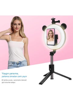 Remote Control Bluetooth Selfie Stick Ring Light Tripod with 9 Different Light Modes - pzsku/Z72E3C227221AB496A9D1Z/45/_/1726913849/1a9bc741-ed09-4ae8-9280-ee06f94c0d16