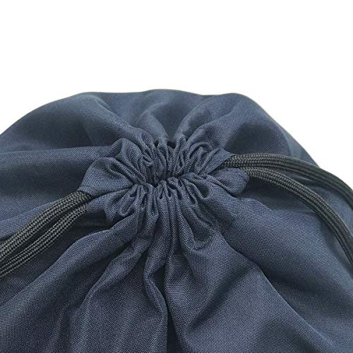 HOLYLUCK Drawstring Backpack Bag Sport Gym Sackpack (navy blue) - Image 3