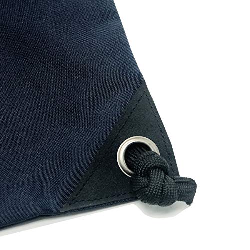 HOLYLUCK Drawstring Backpack Bag Sport Gym Sackpack (navy blue) - Image 4