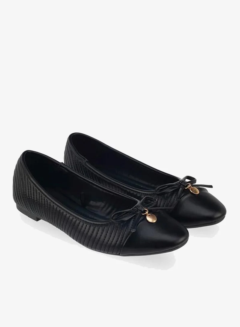 Women Bow Detail Ballerina Shoes