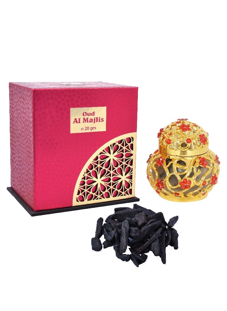 Naseem Bakhoor Oud Al Majlis Incense for Home & Majlis - 20g - Image 1