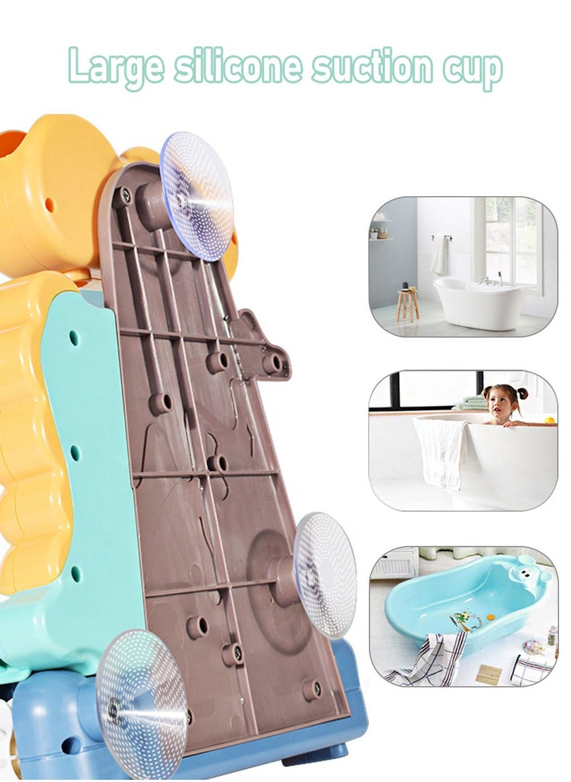 Hower - Dinosaur Baby Bath Toy for Toddlers Gift (2-5Years Kids)-Watering Shower Toy, Fun Spinning Gear for Toddler or Baby Bath Time Sensory Development &Cognitive-Bath Tub Toys - Image 1
