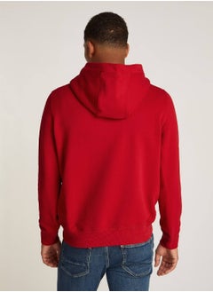 TOMMY HILFIGER Men's New York Logo Hoodie - Cotton blend, Red  - Image 4