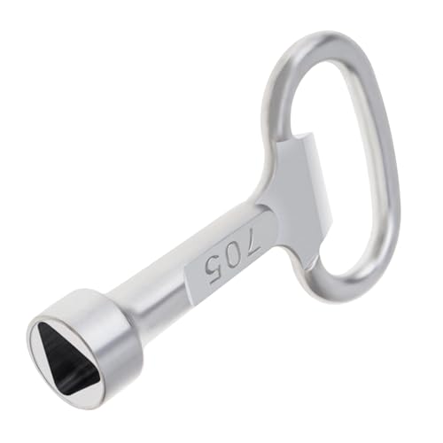 OriGlam Multi-Functional Utility Tool, Triangle Cabinet Spanner Socket Keys for Radiators, Gas & Electric - Image 2