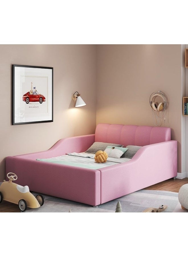 Kids Single Bed in Pink - Image 1