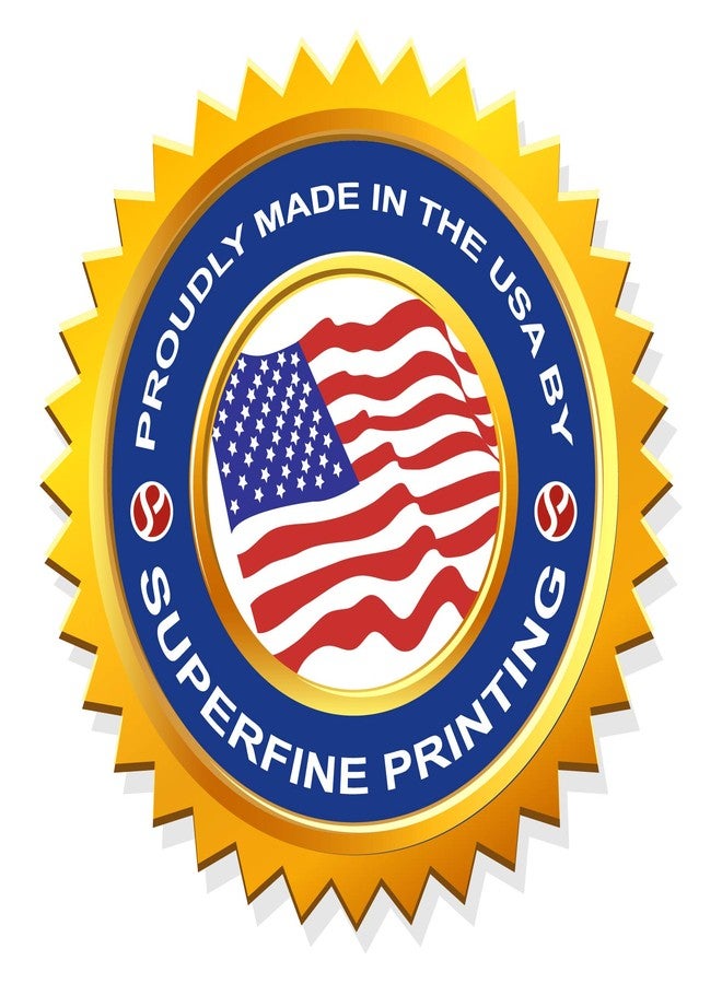 S Superfine Printing United States Map - USA Poster, US Educational Map - with State 2 Letter Abbreviation - for Ages Kids to Adults- Home/School/Office- Printed on 110Lb Card Stock - 12" x 18" Inches - Bulk Pack of 10 - Image 5