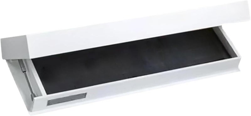 Shelves for Home Decor, Organizer, Compartment, Storage Rack, Flap, Concealed Shelves for Farmhouse, White - Image 1