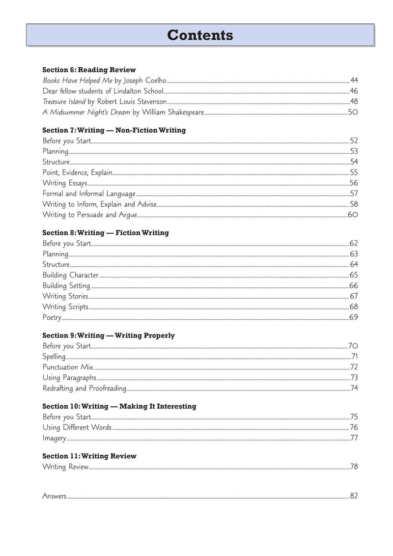 New Ks3 English Year 7 Targeted Workbook With Answers - Image 1