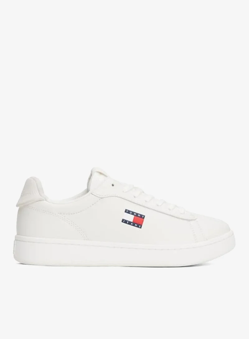 Leather Archive Court Trainers
