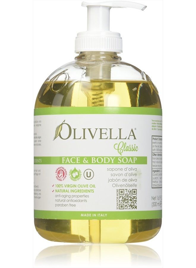 Olivella Liquid Soap Size 16.9z, Pack of 3 - Image 1