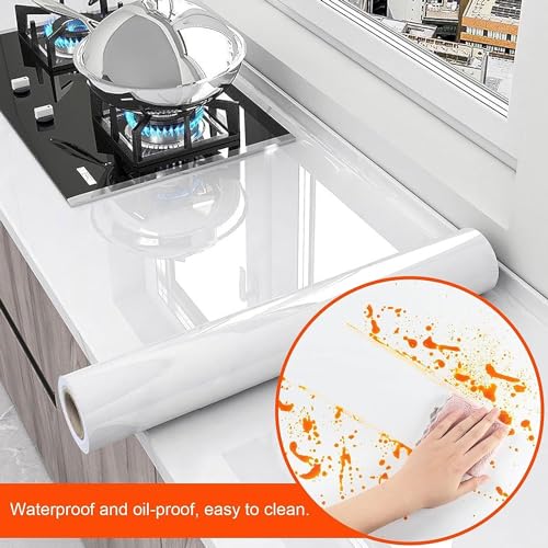 Cosmos Star Oil Proof Wall Stickers Wallpaper Kitchen Backsplash Wall Protector and Heat Resistant (12x48 Kitchen/Film) - Image 4