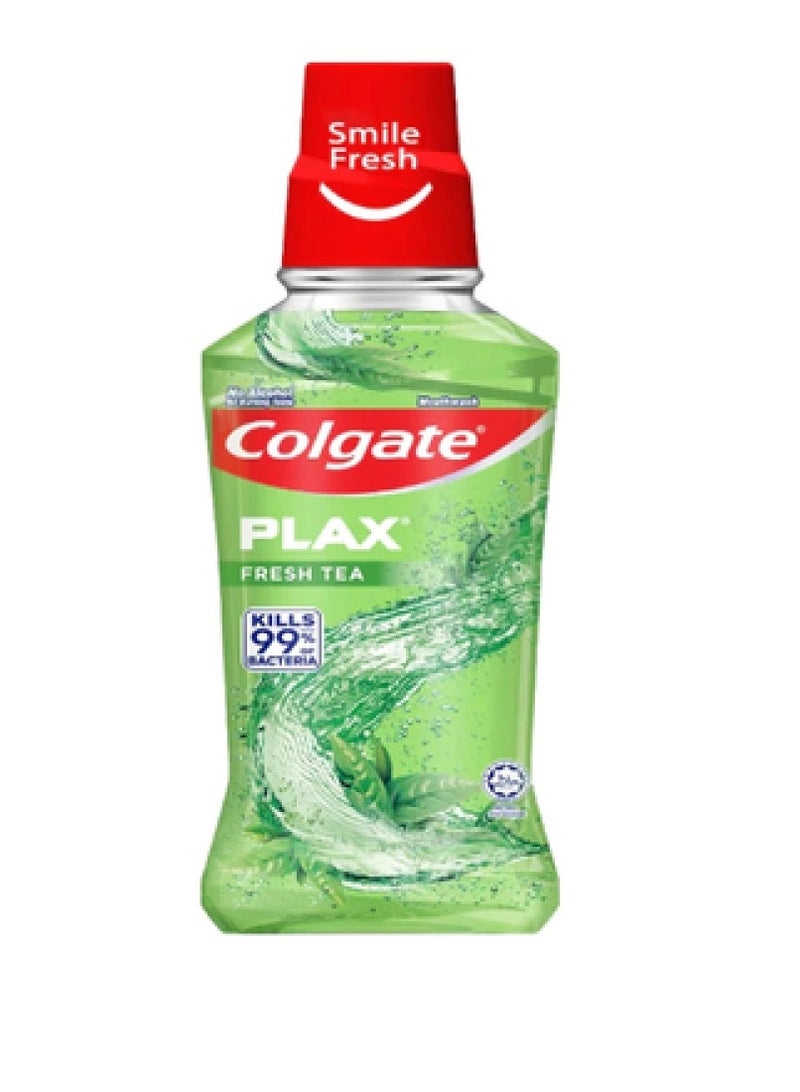 Colgate Pack Of 2 Colgate Plax Fresh Tea 250ml - Image 5