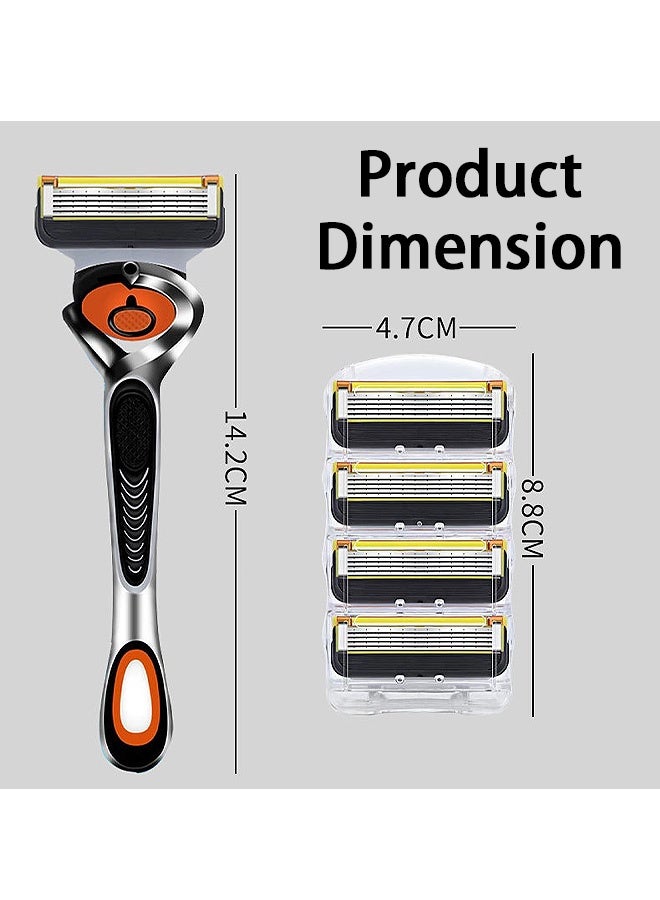 Photon Razor with 4 Floating Five-layer Stainless Blades, Designed for Sensitive Skin, Safety Razor - Image 2