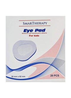 Cure aid 20 PCS Box Non Woven Adhesive Eye Pad – Kids Size  Provides protection for the eye from contaminants and external factors after injuries or surgeries.  - Image 1