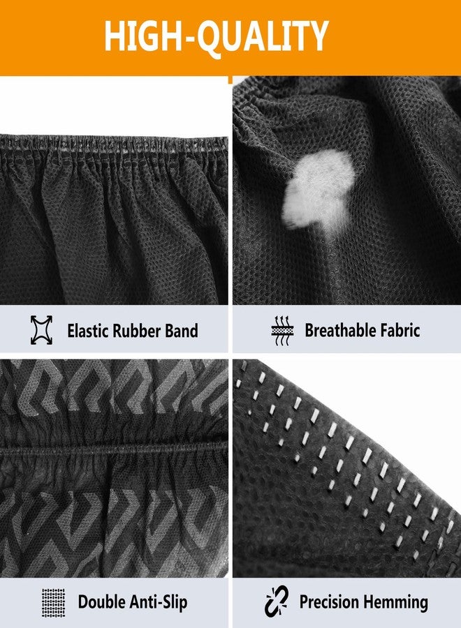 squish Shoe Covers Disposable Non Slip, 100 Pack(50 pairs) Thick Extra Disposable Boot Covers Slip Proof Shoe Cover for Indoors Outdoors Recyclable Durable Protector Covers Fits Virtually Most Shoes - Image 2