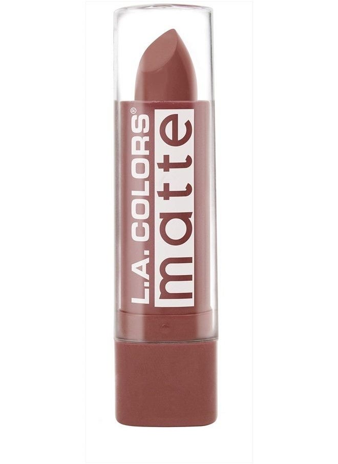 L.A. Colors L.A. Colors Matte Lip Color, Caramel Cream, 1 Ounce 