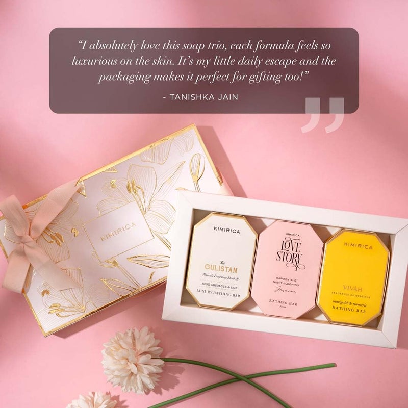 Kimirica Luxury Soap Set of 3 Gift Set - Image 3