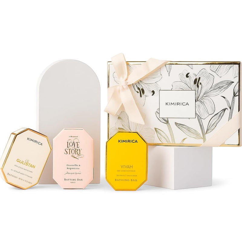 Kimirica Luxury Soap Set of 3 Gift Set - Image 1