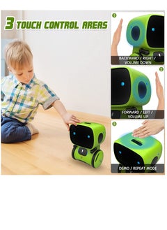 Generic Voice Controlled Interactive Touch Talk Intelligent Robots With Singing Dancing Repeating Speech Recognition Voice Recording Robot Toy For Kids  - Image 3