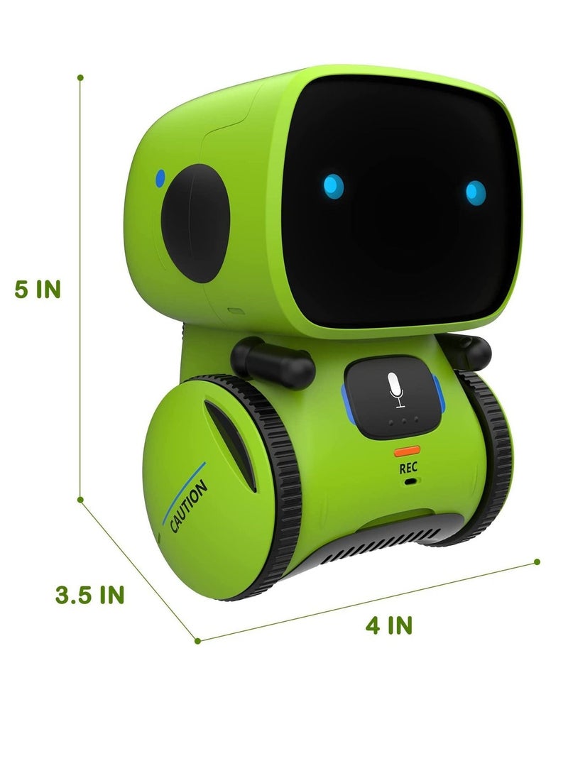 Generic - Voice Controlled Interactive Touch Talk Intelligent Robots With Singing Dancing Repeating Speech Recognition Voice Recording Robot Toy For Kids - Image 1