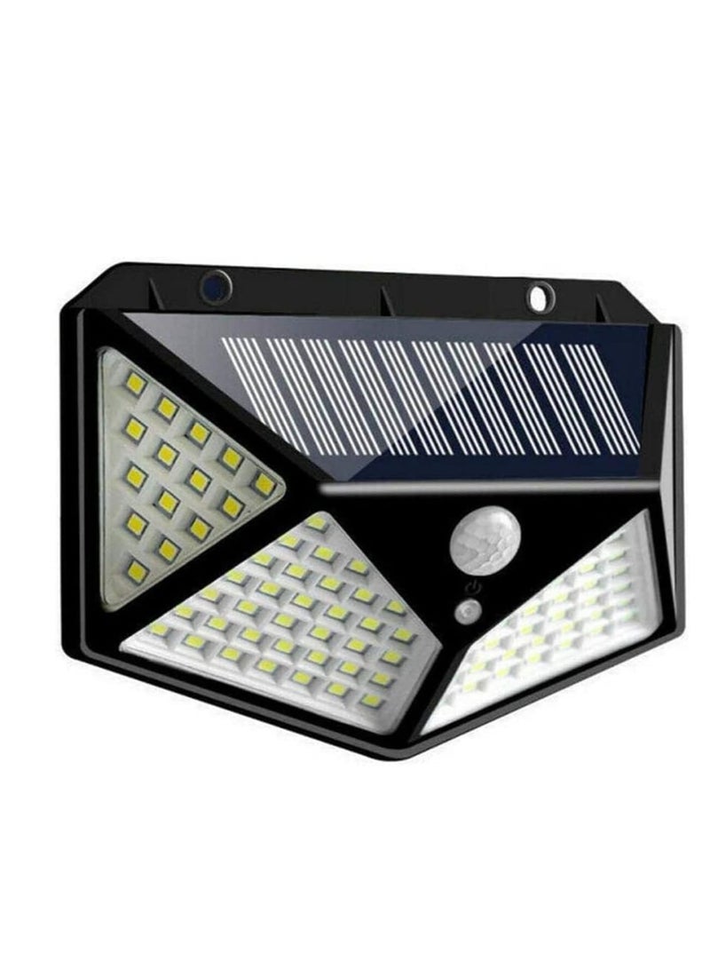 ELTRAZONE SOLAR INTERACTION WALL LAMP(12.7 x 10.16 x 5.08 cm) Solar Lights Outdoor, Wall Mounted, 100 LED, Wide, Waterproof for Houses - Image 1