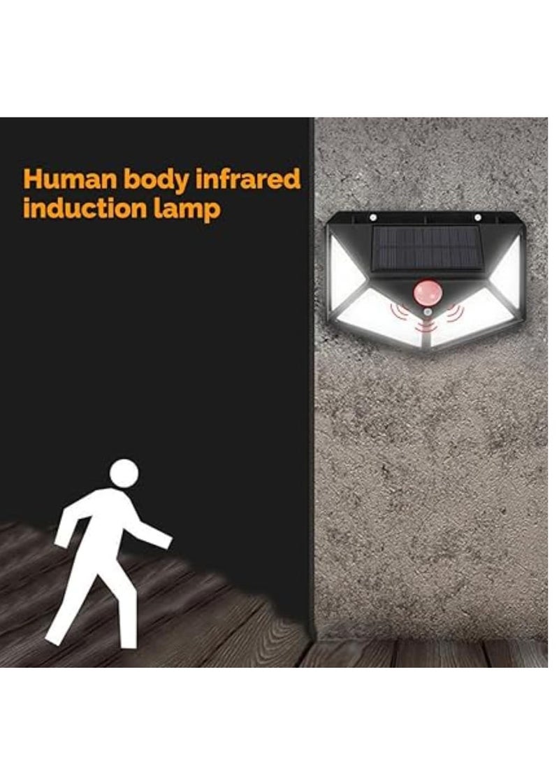 ELTRAZONE SOLAR INTERACTION WALL LAMP(12.7 x 10.16 x 5.08 cm) Solar Lights Outdoor, Wall Mounted, 100 LED, Wide, Waterproof for Houses - Image 5