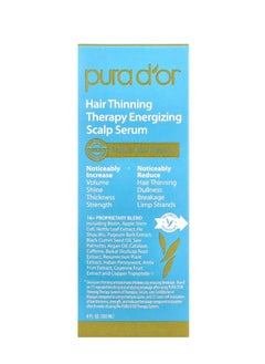 Pura d'or Hair Thinning Therapy Energizing Scalp Serum 4 fl oz (120 ml)  - Image 2
