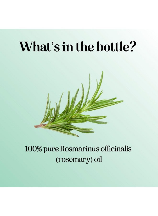 Maple Holistics Pure Rosemary Essential Oil for Aromatherapy - Pure Rosemary Oil for Hair Skin and Nails - Refreshing Rosemary Essential Oil for Diffusers Plus Dry Scalp Treatment and Hair Oil for Shine - Image 4