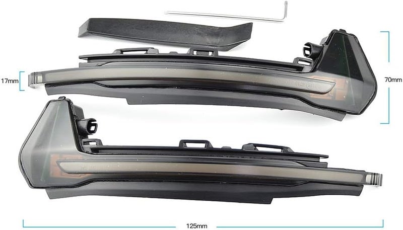 QASULER Dynamic Turn Signal Light for A1 8X - Image 2