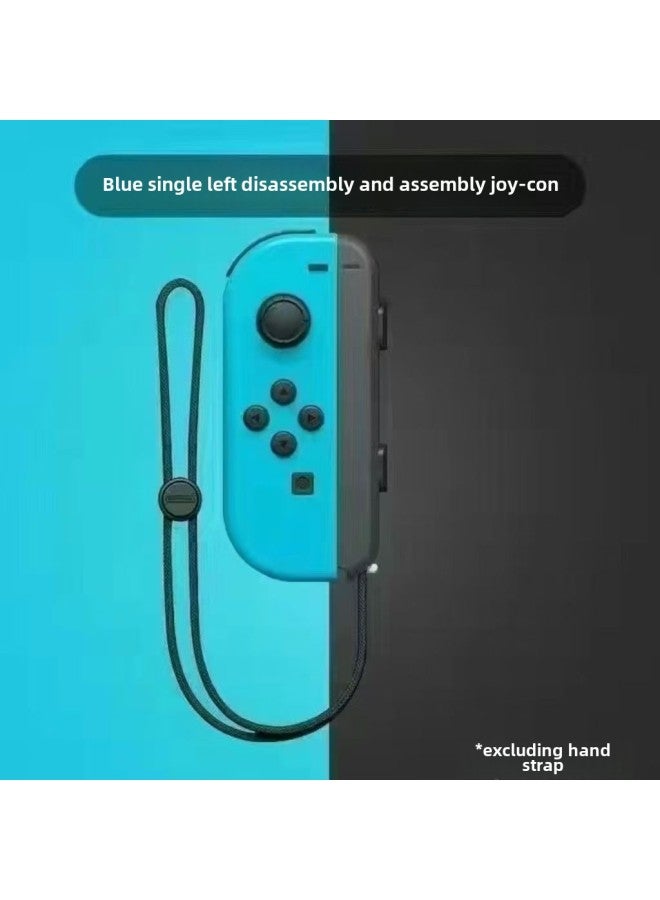 Joycon Game Handle Left And Right Separation Handle Wireless Bluetooth Belt Wake-up With Hand Rope Switch Handle Cross-border-Product Color:Blue And Red Single Left  - Image 1