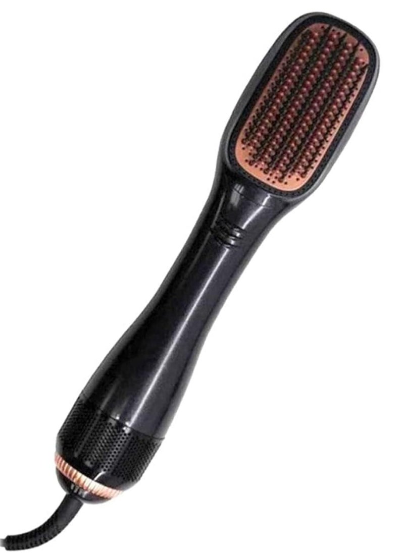 DubaiGallery PROFESSIONAL 2-in-1 Styling Brush, Versatile Hair Straightening, Curling, and More with Heated Technology  - Image 1