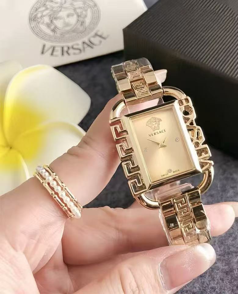 VERSACE 19V69 Women's VERSACE 19V69 Gold Luxury Decorative Quartz Watch - Image 1