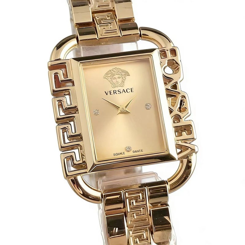 VERSACE 19V69 Women's VERSACE 19V69 Gold Luxury Decorative Quartz Watch - Image 3