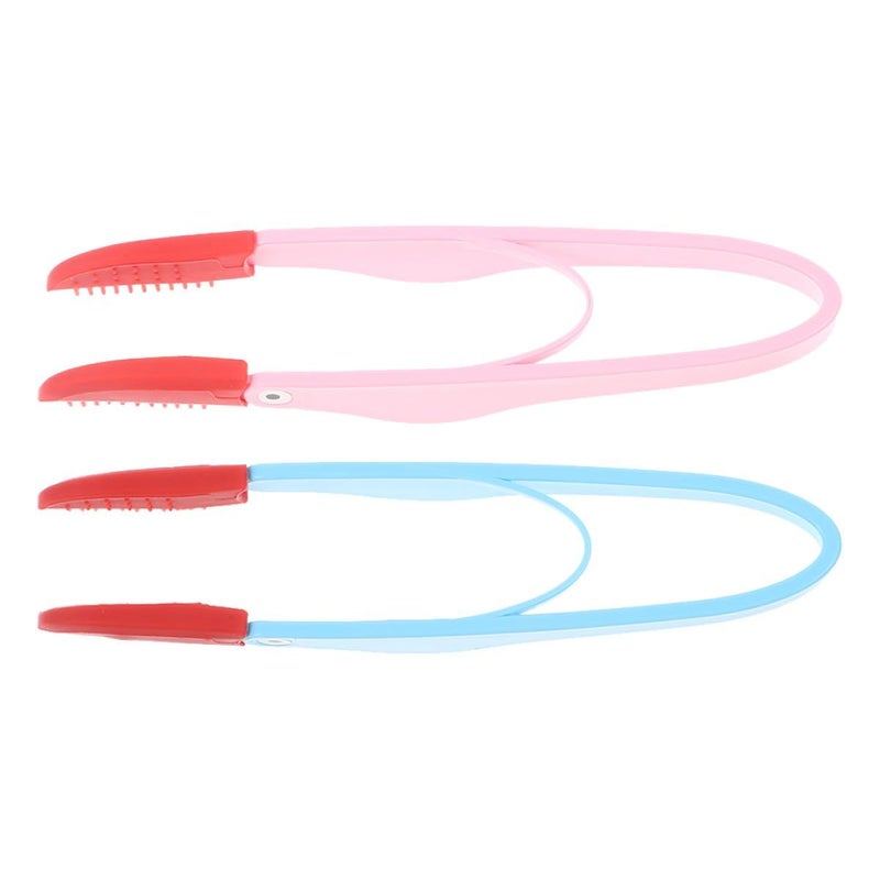 Soft Pet Eye Cleaning Brush Kit 2 Pieces Blue Pink Compact Tear Stain Comb For Cats And Dogs - Image 2