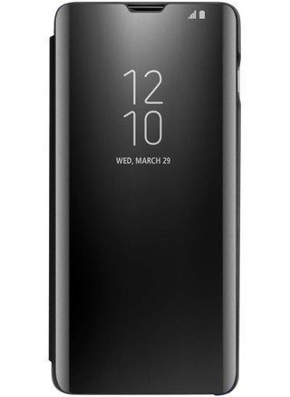 For Realme 7i/C17 Clear View Flip Case , Without Sensor , Stand Watching Position , Mirror Full Protection Cover Compatible With Realme 7i/C17 (6.5") (Black) - pzsku/Z72E55903E2A5F1DF6D03Z/45/1746889548/22279e0d-55c8-4a40-bc15-49cb0c76d91d