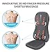 COMFIER Shiatsu Full Back MassagerMassage Chair Pad with Heat2D3D Massage Seat CushionChair Massager with 10 Shiatsu Nodes Rolling Kneading Chair Pads for Lower BackGift for MenWomen - Image 4