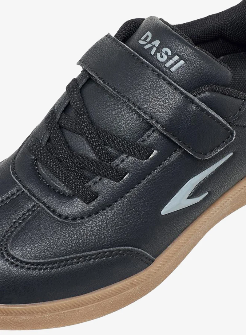Dash BLACK Kids Hook & Loop School Sports Shoes for Women | Best Price UAE