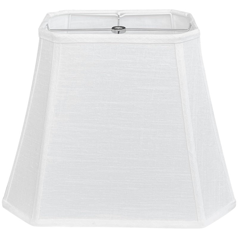 TOOTOO STAR Rectangle Lamp Shade White Linen 6 x 9 x 11 x 14 x 105 Bell Cut Corner Lamp Shade for Table Lamp Floor Lamp - Image 2