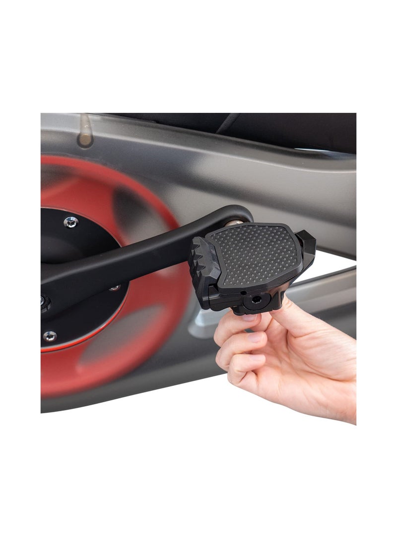 KASTWAVE Bike Pedal Adapters for Peloton Bike & Peloton Bike+, Sneaker Compatible Peloton Pedals Look Delta Pedal Converters Peloton Shoeless Cycling Accessory Peloton Bike Shoe Adapters for Look Delta Pedals - Image 1