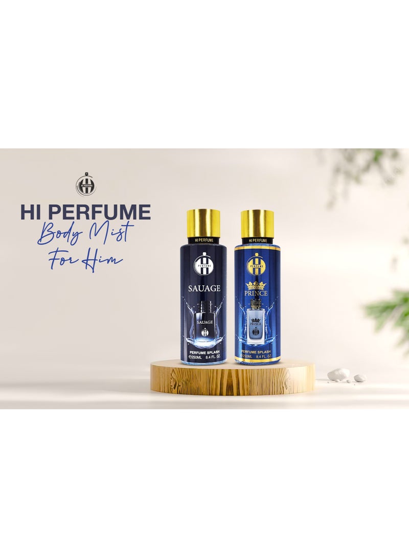 هاي بيرفيوم معطر الجسم ساواج - بودي مست للرجال - 250مل - Image 3
