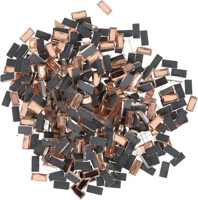 400 Pcs 5x10mm Flatback Crystal Gems Golden For DIY Crafts Phone Case Decoration Jewelry Making - Image 1