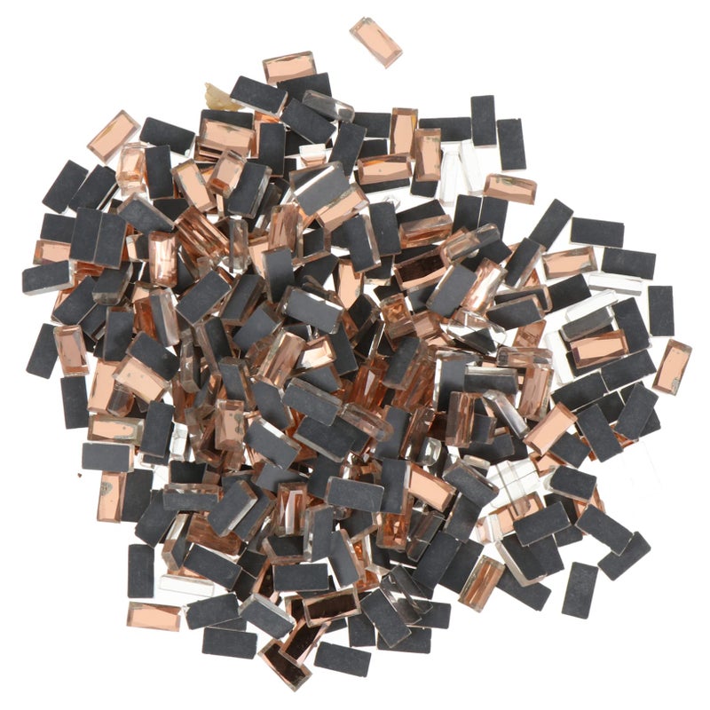 400 Pcs 5x10mm Flatback Crystal Gems Golden For DIY Crafts Phone Case Decoration Jewelry Making - Image 2