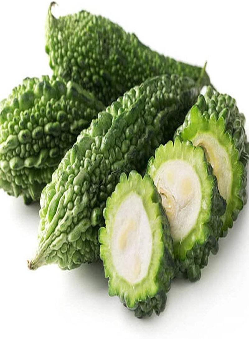 GGOOT 50Pcs Bitter Gourd Seeds Natural Green Fresh Vegetables Unique Appearance Make People Shine Easy Cultivate Enjoy The Harvest Pleasure - Image 1